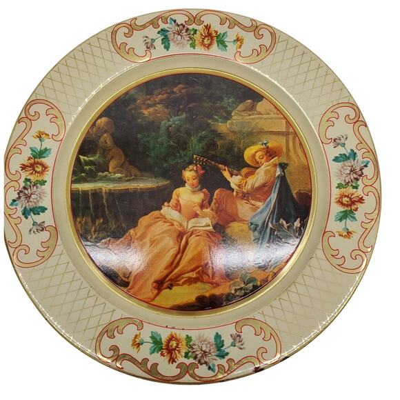 Decorative Plate - Tin Plate Daher Decorated Wear - Belgium - Picture 1 of 4